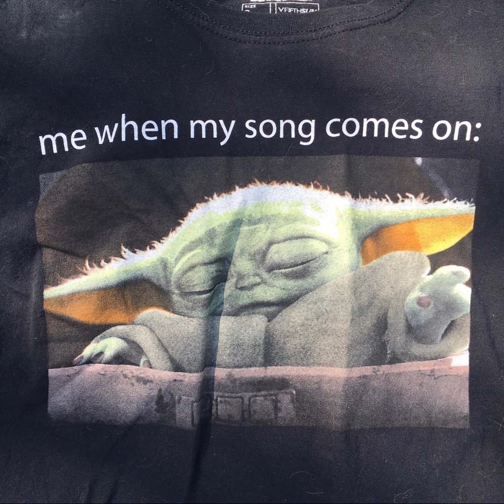 Grogu MANDALORIAN T-Shirt Crop Top (3 for $15)